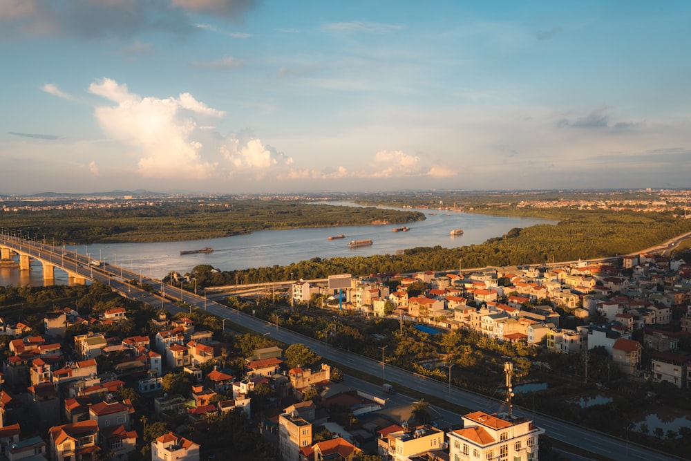 aerial view of city buildings during daytime