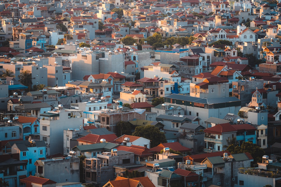 aerial view of city during daytime