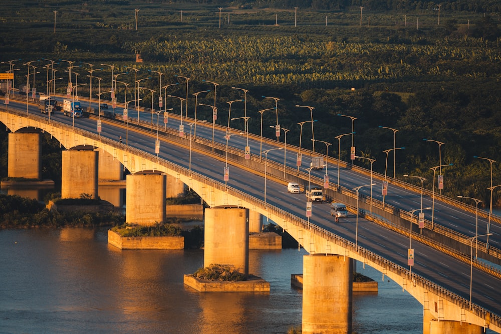 white bridge over river during daytime