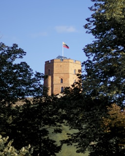 brown concrete building under blue sky during daytime