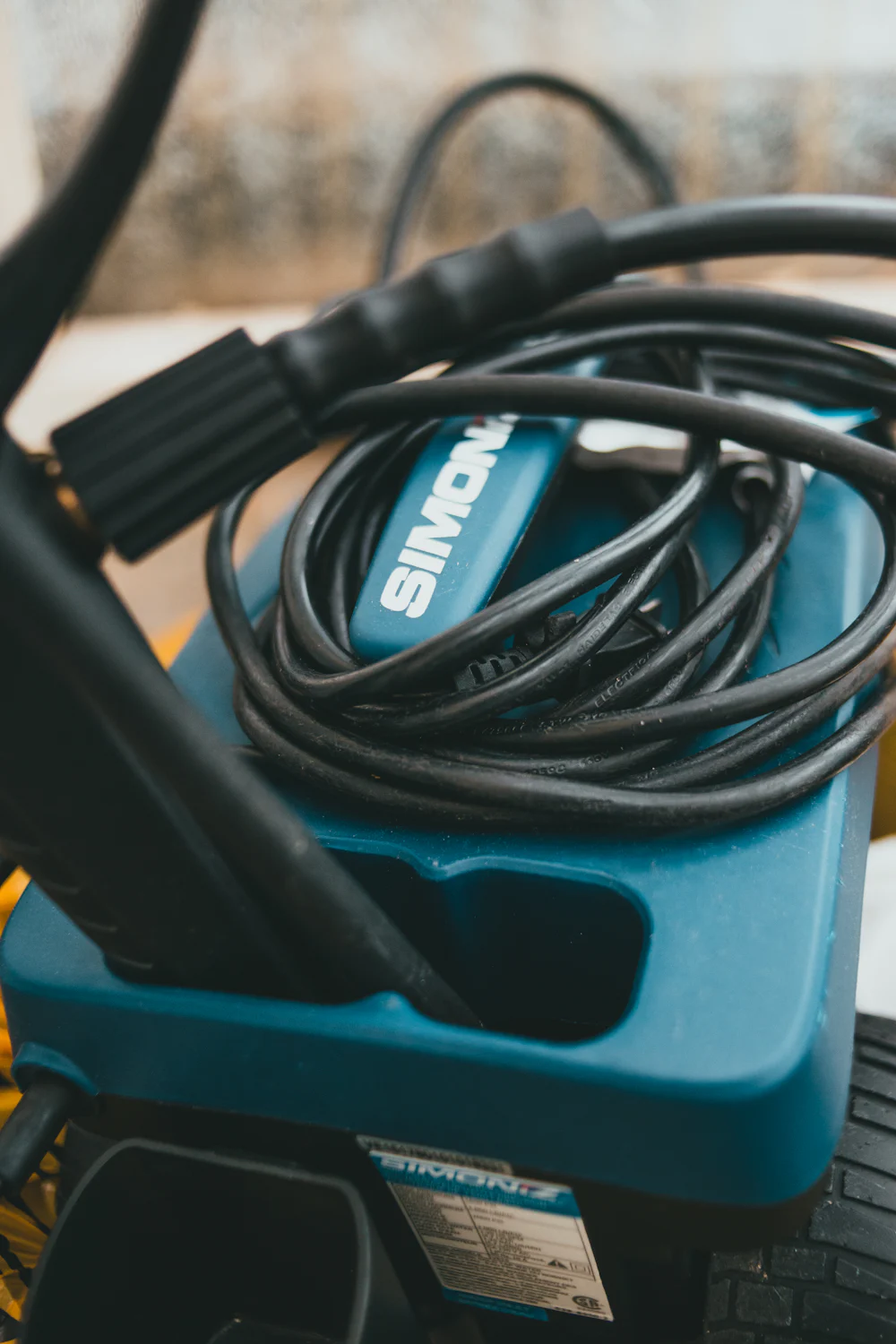 Commercial pressure washing equipment