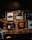 brown wooden framed wall mounted painting