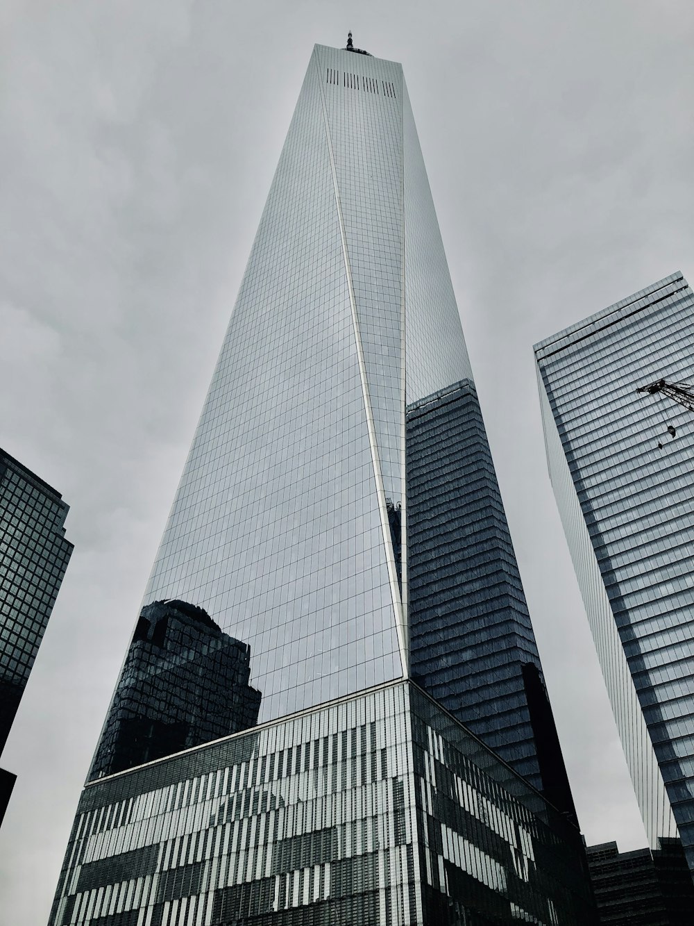 low angle photography of high rise building