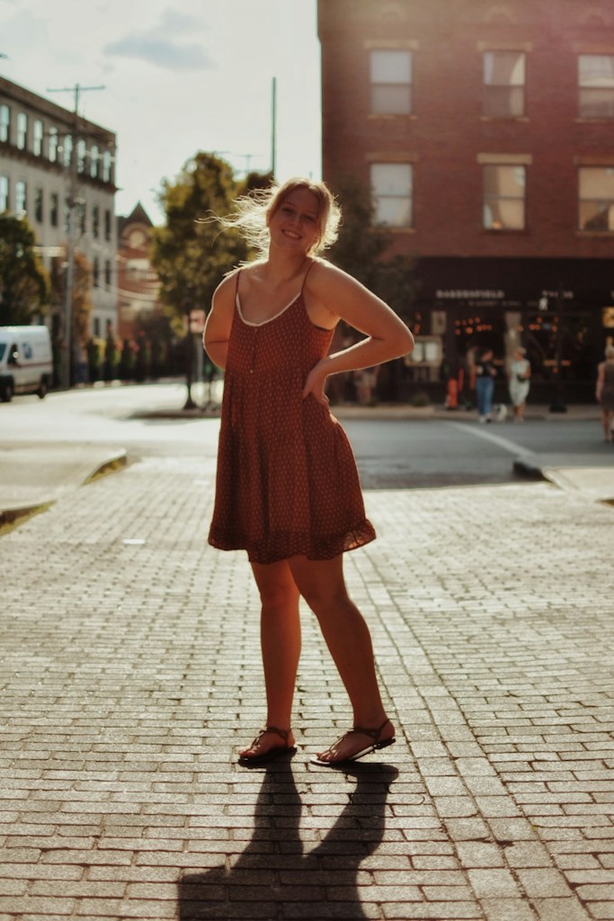 Red Wrap Dress