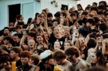 group of people standing and smiling