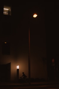 black and white floor lamp