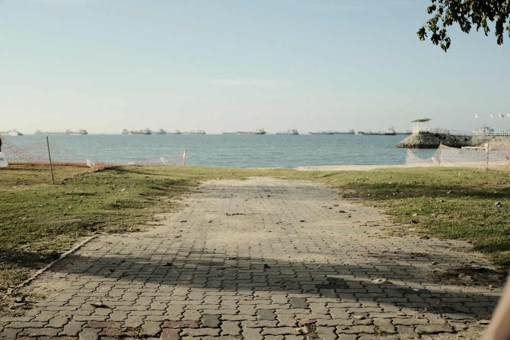 white and brown lighthouse near body of water during daytime