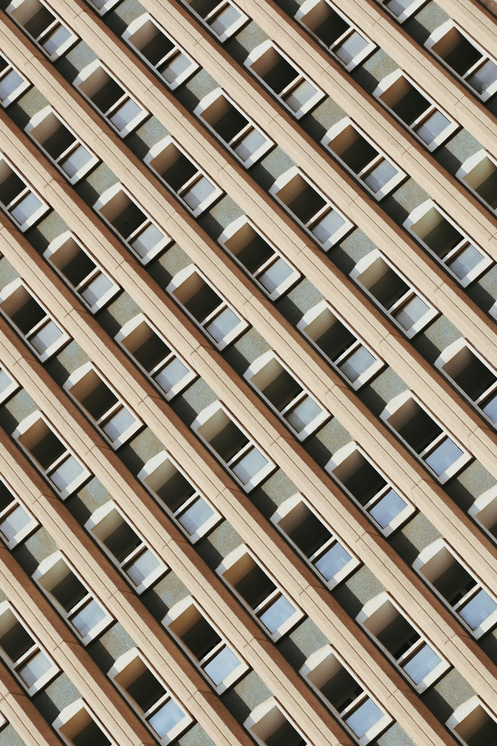 brown and white concrete building