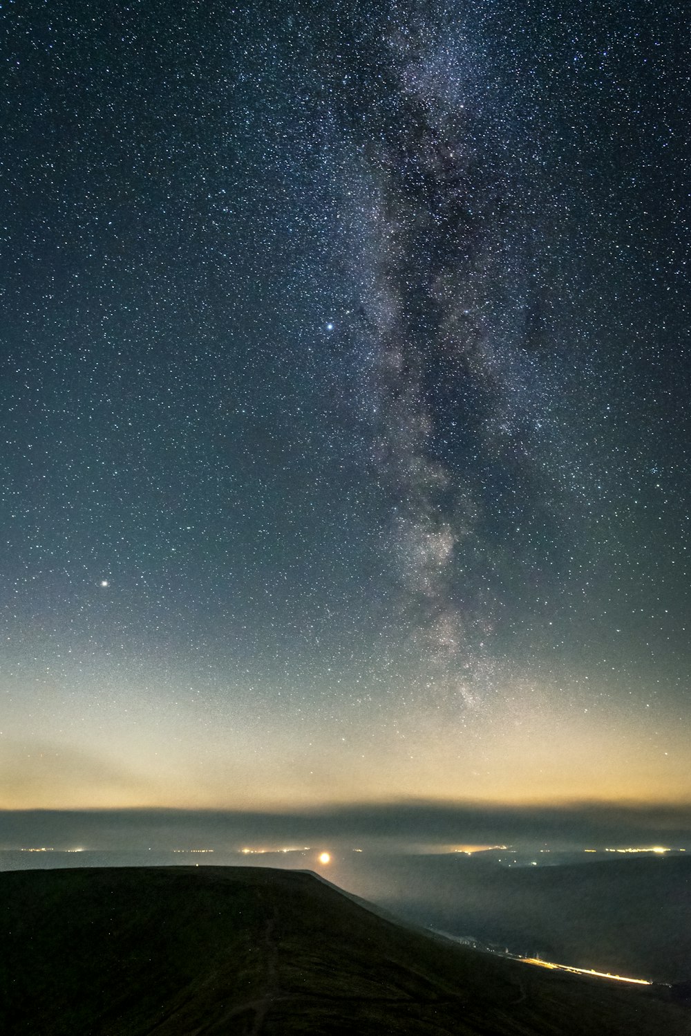 starry night over the sea