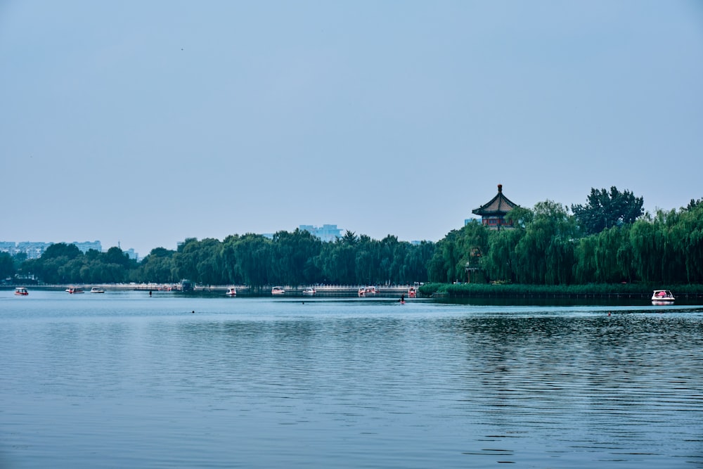 white boat on body of water during daytime