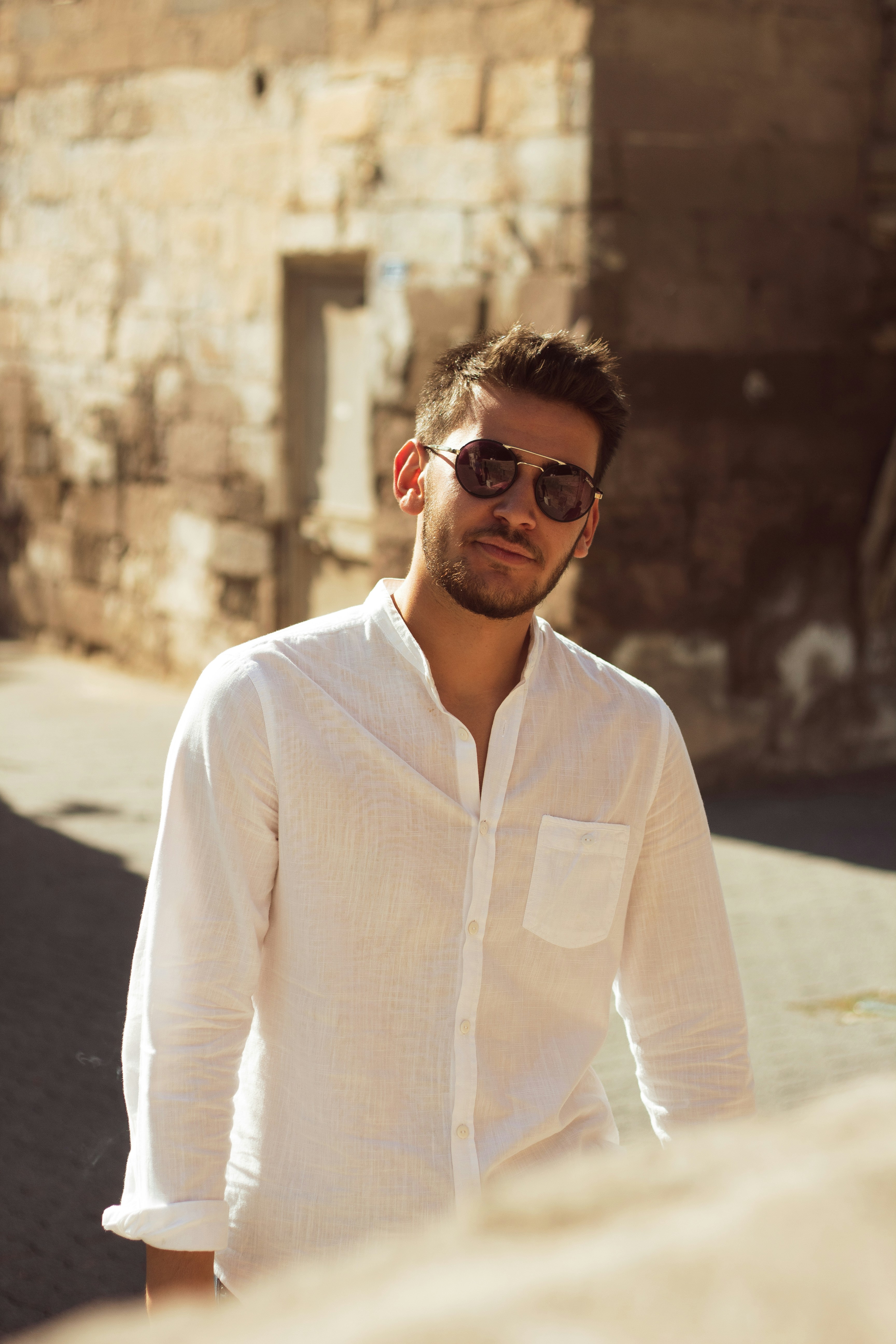 Structured Linen Shirt