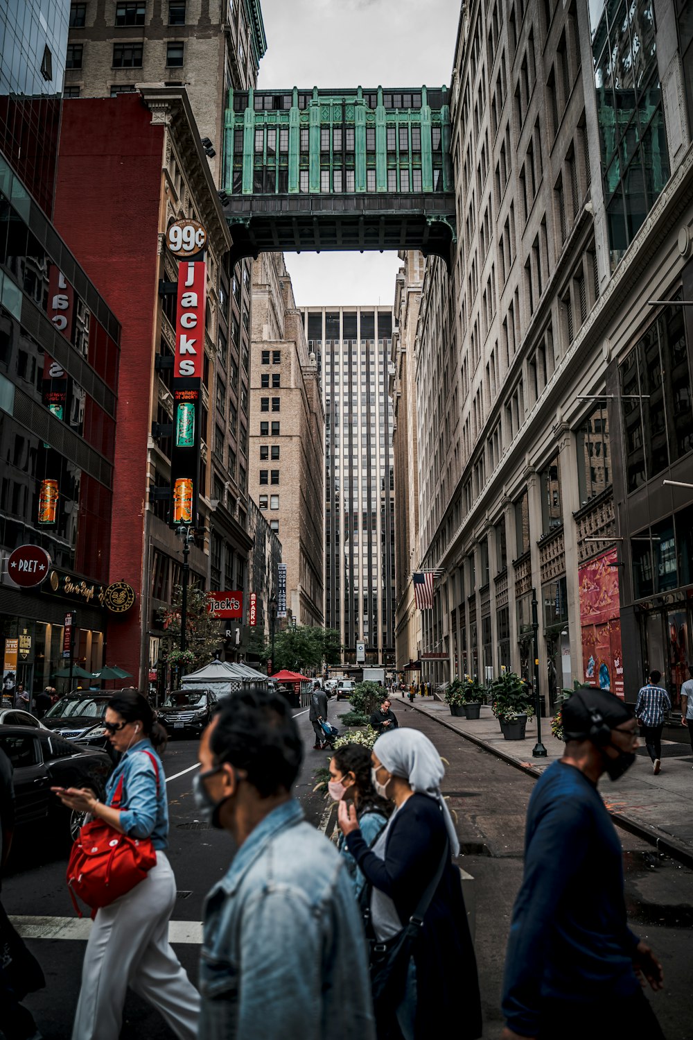 people walking on street during daytime