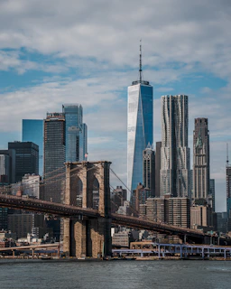city skyline under blue sky during daytime