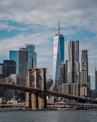 city skyline under blue sky during daytime