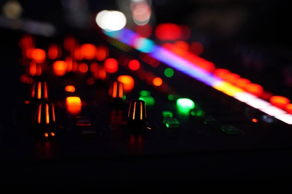 bokeh photography of city lights during night time