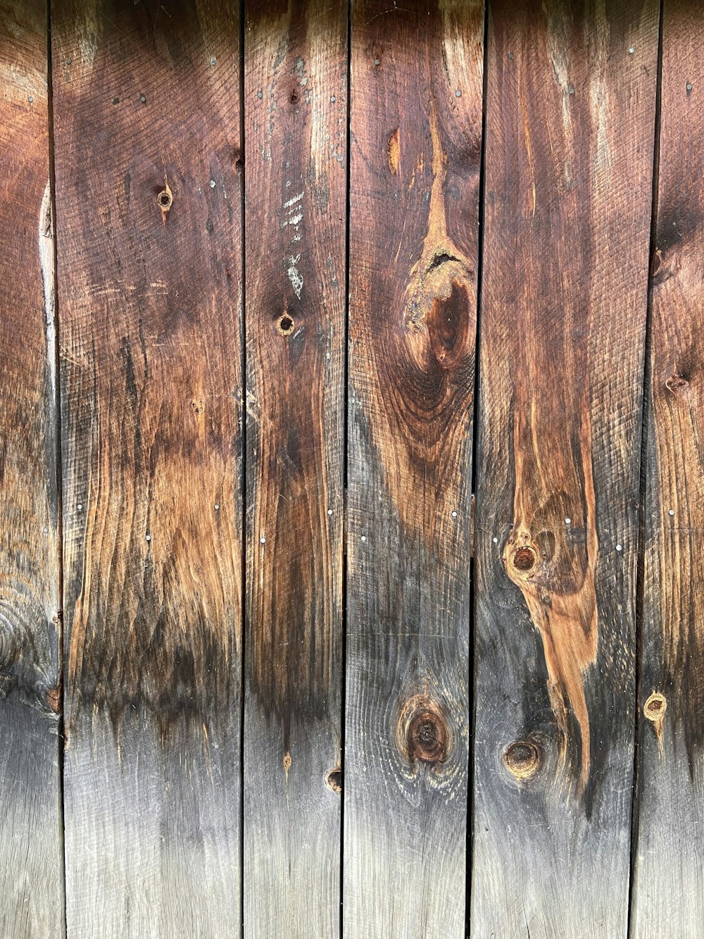 brown and gray wooden door