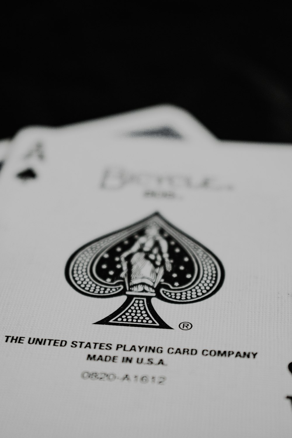 ace of spade playing card