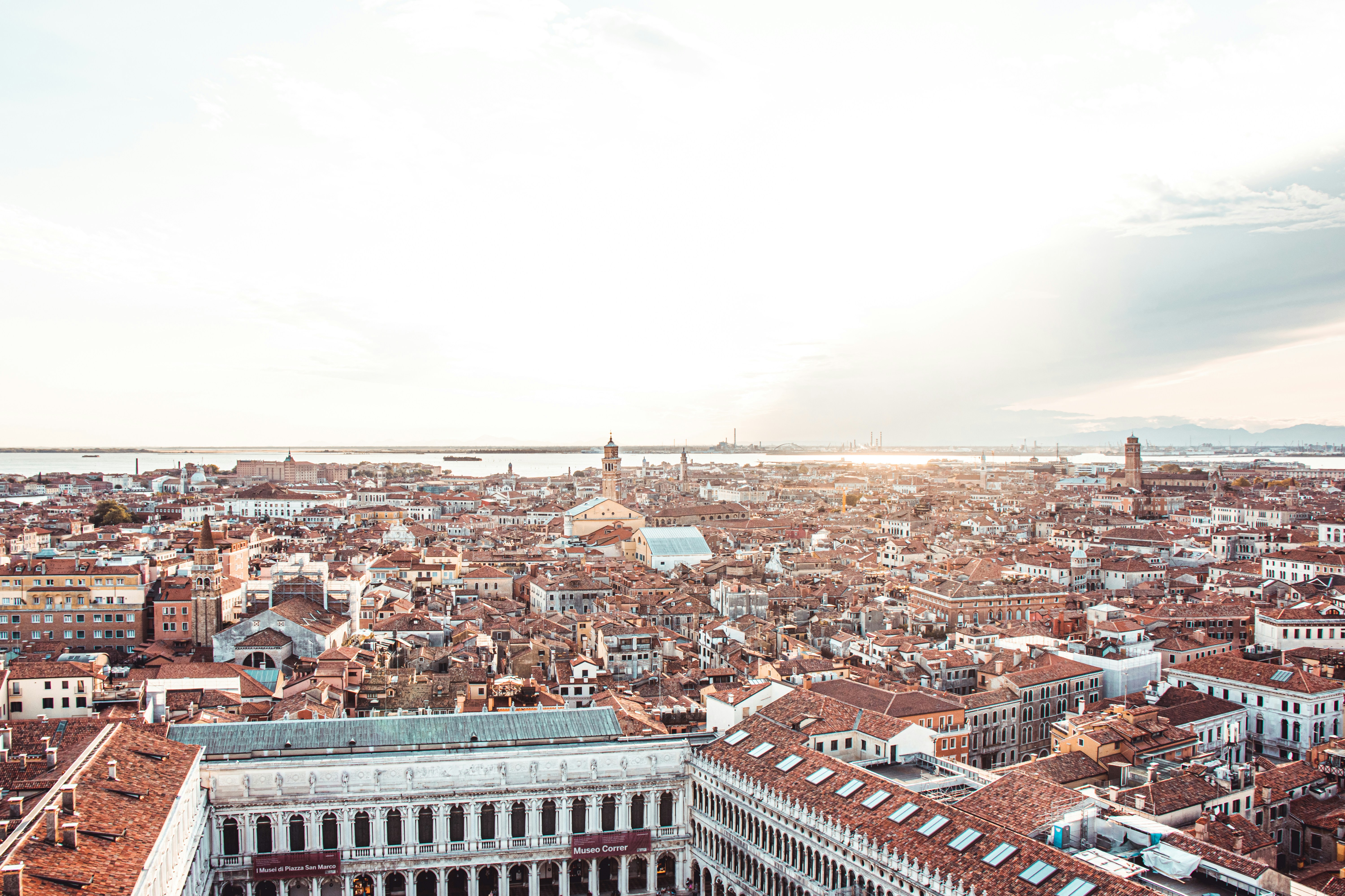 aerial view of city buildings during daytime