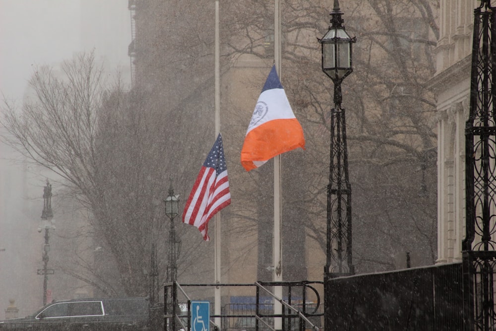 red white and blue flag