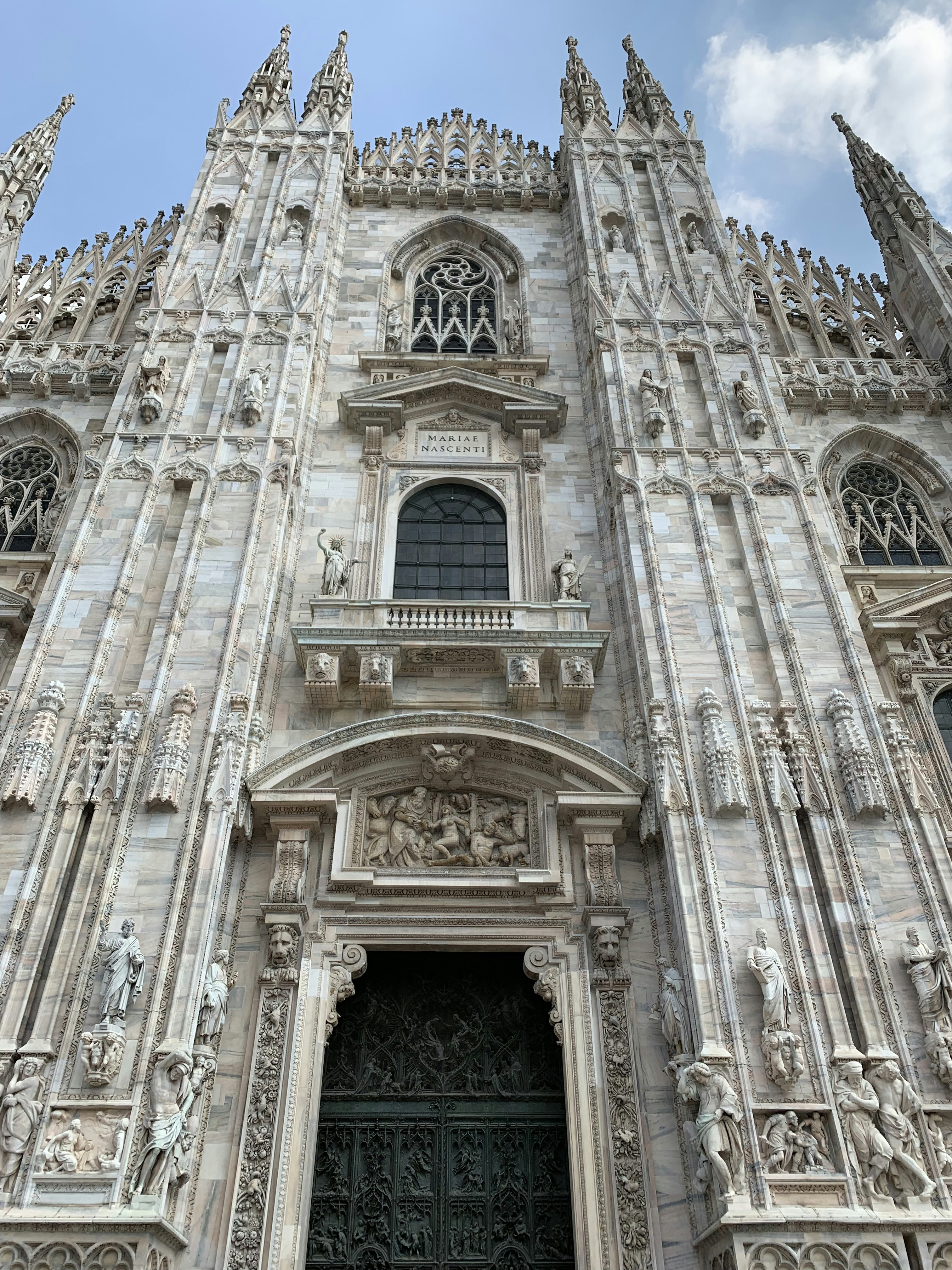 The imposing Duomo in Milan.