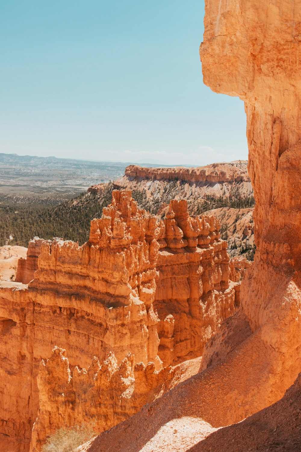 brown rock formation under blue sky during daytime