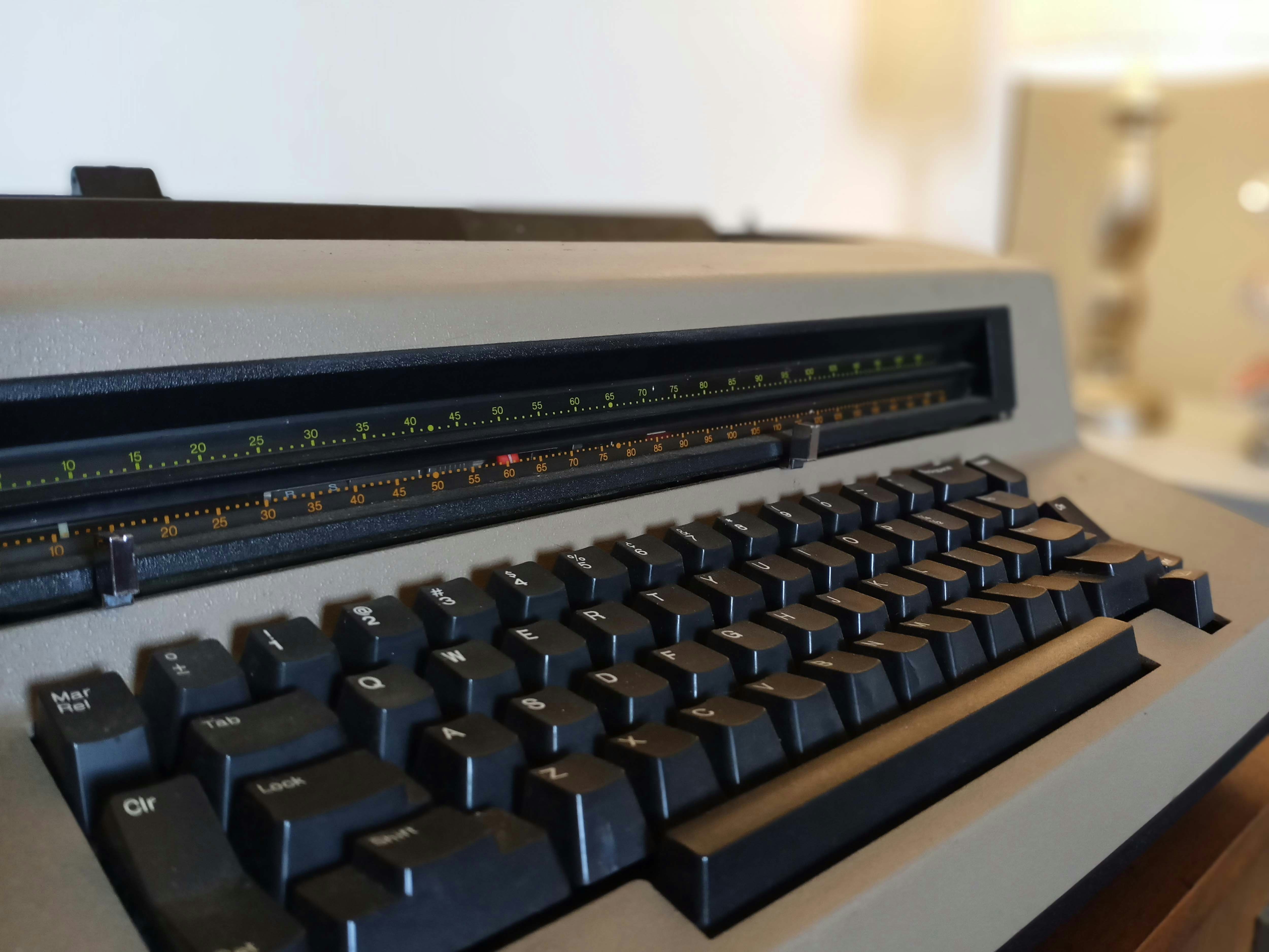 Miniature Vintage Typewriter