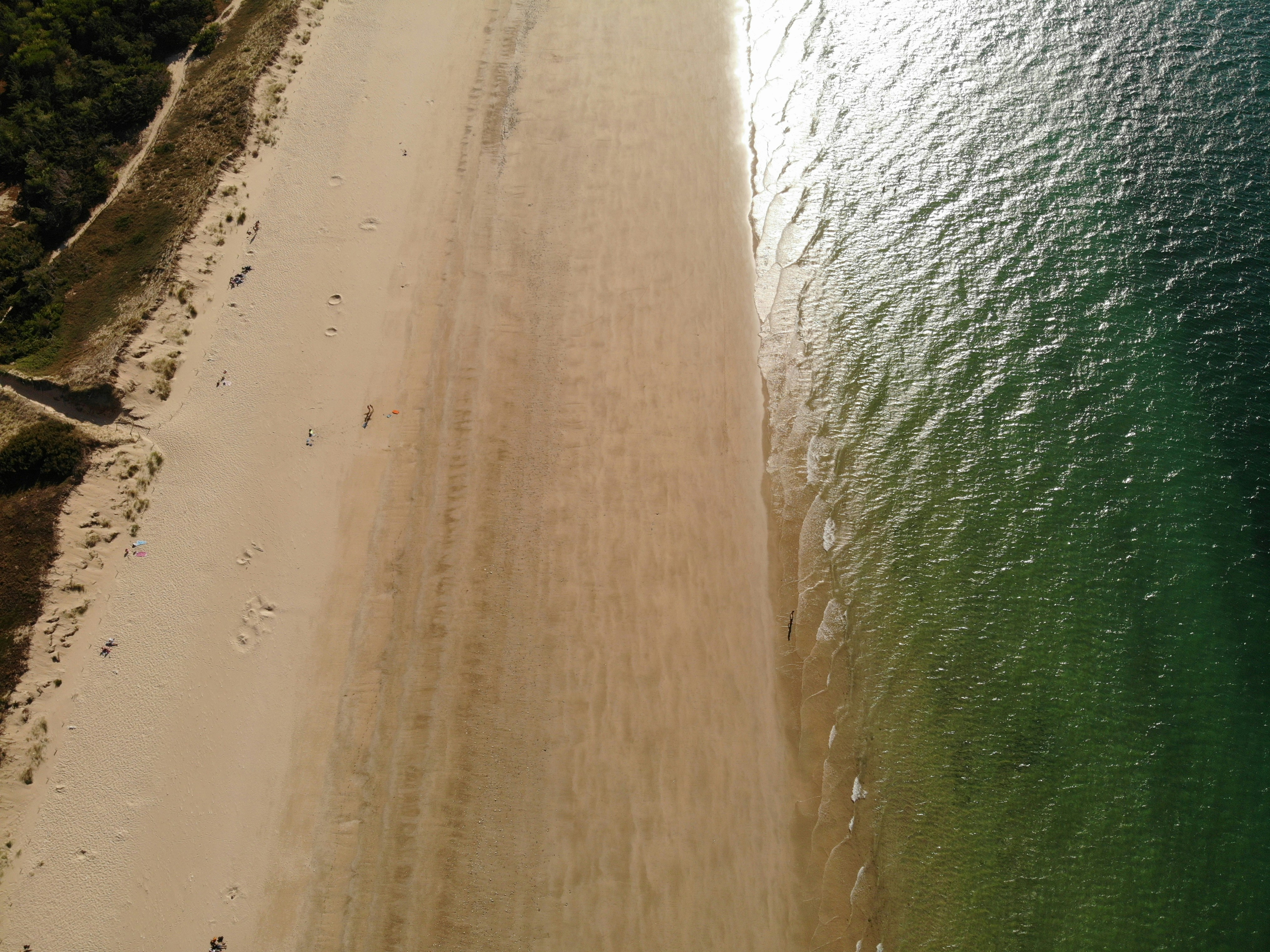 body of water near brown sand during daytime