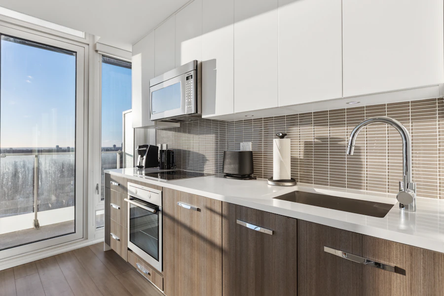 Kitchen cabinets