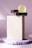 A serene bathroom setting with natural soaps displayed elegantly.