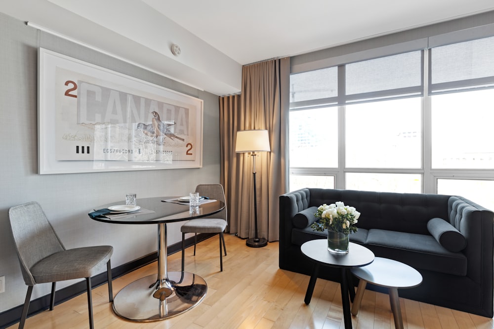 Premium serviced apartment interior — modern, spacious and professional