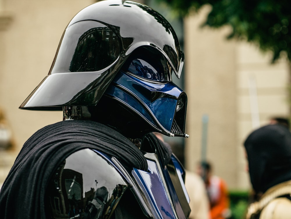 Foto de casco de moto blanco y negro – Imagen gratuita Guerra de las  galaxias en Unsplash