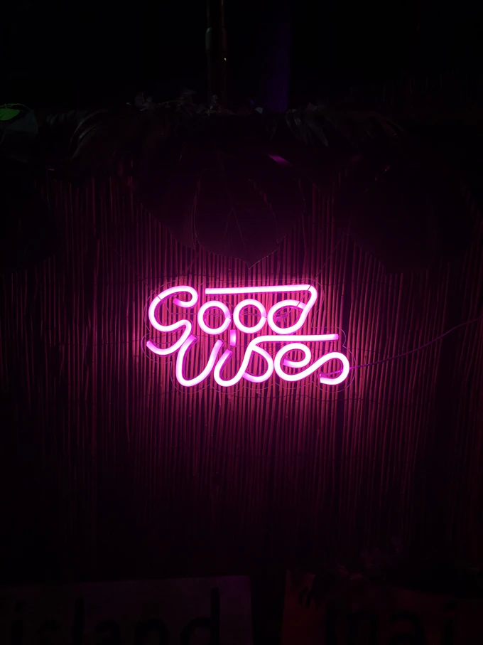 Gym neon and signage