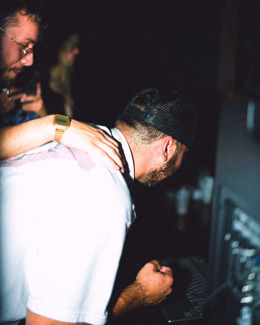 man in white button up shirt