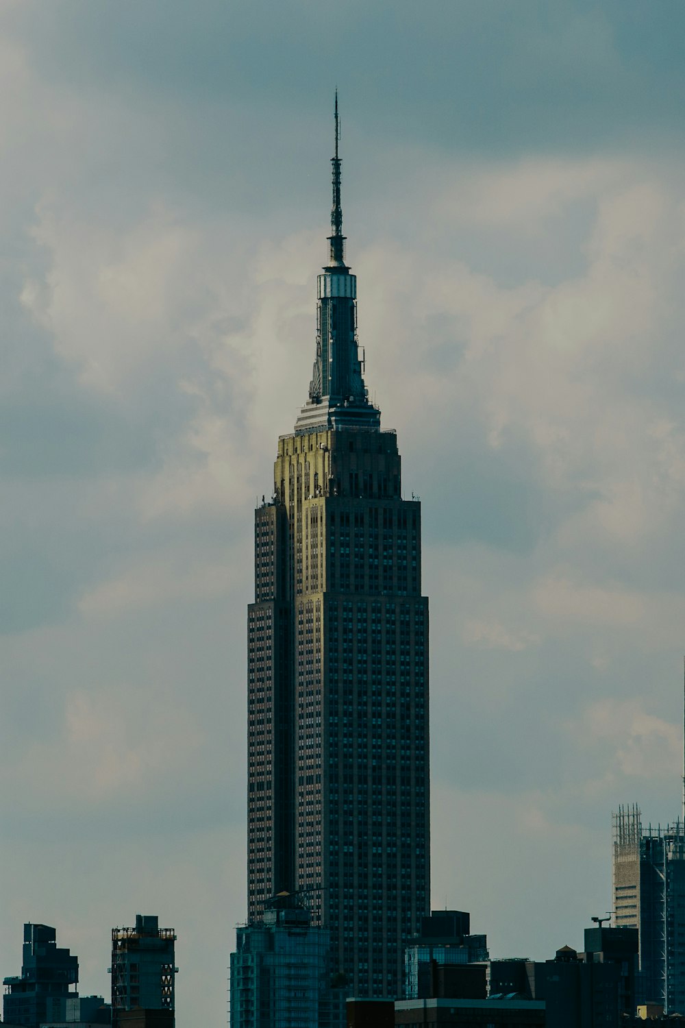 black and white high rise building