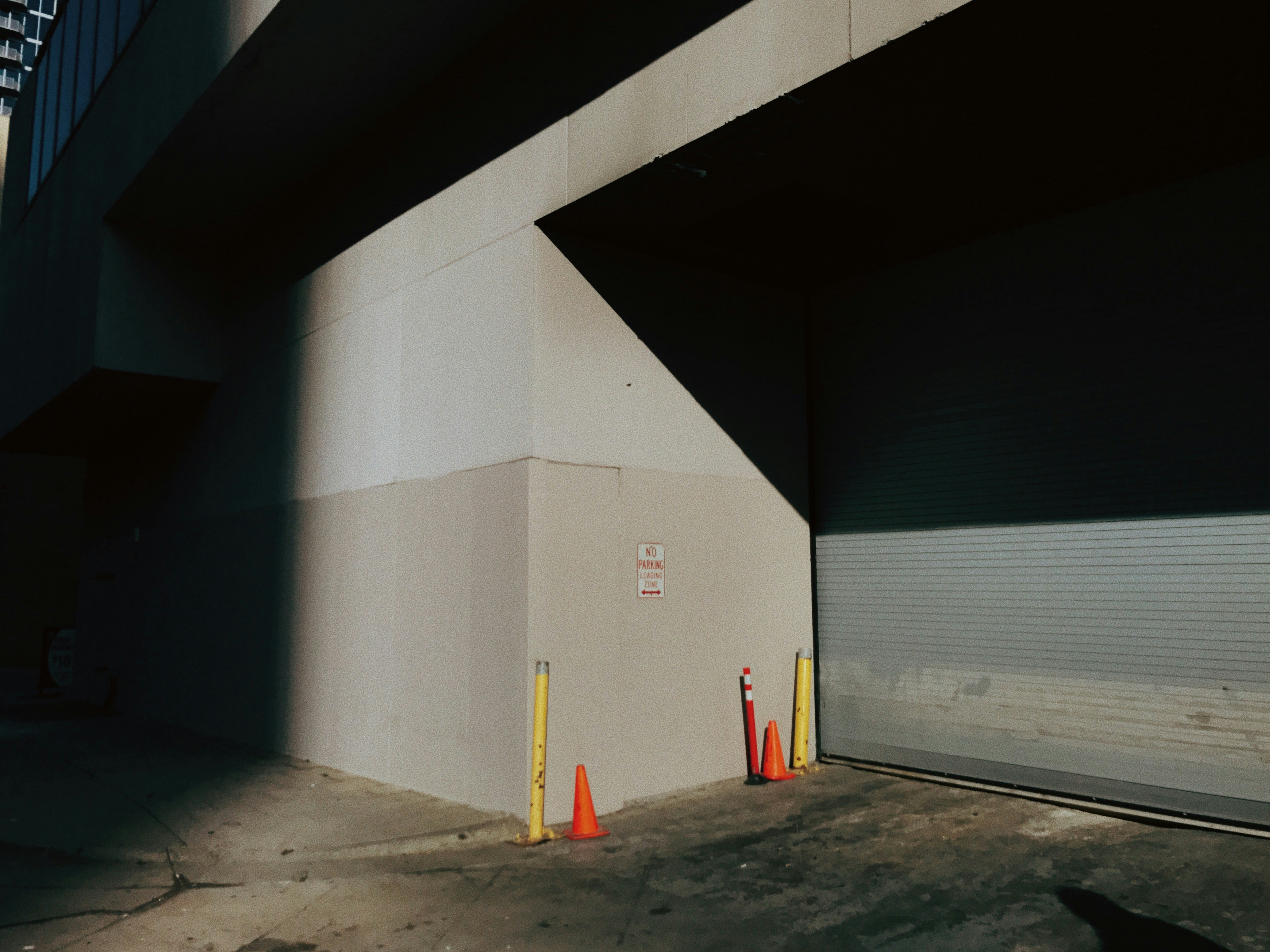 perfectly sealed garage door from the inside, showing no light gaps - garage door rubber seal replacement
