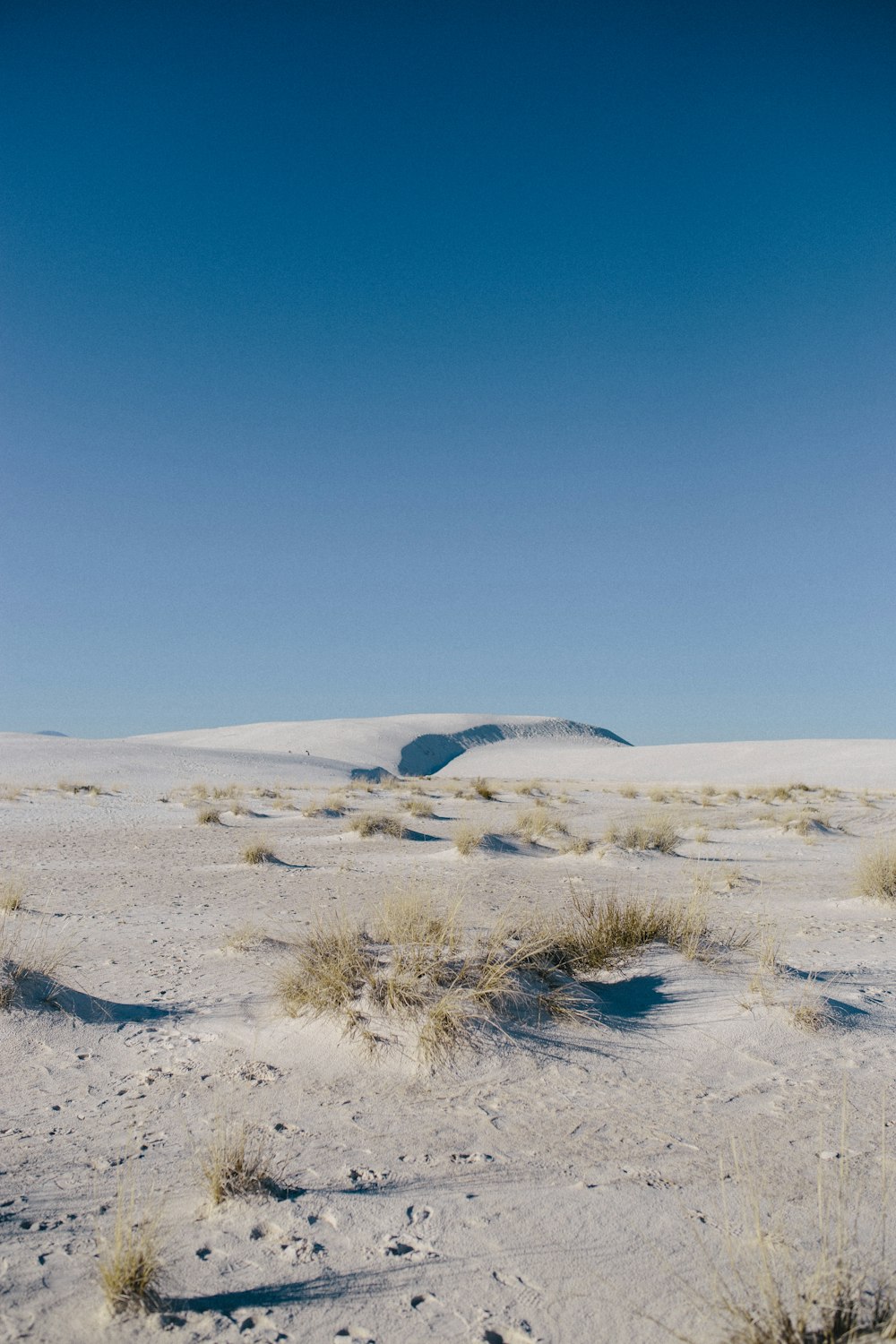 white sand under blue sky during daytime