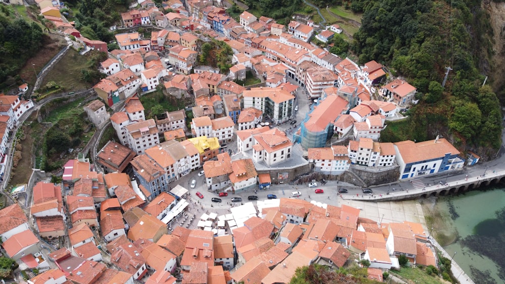 aerial view of city during daytime