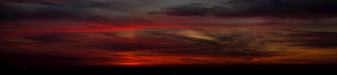 orange and black clouds during sunset