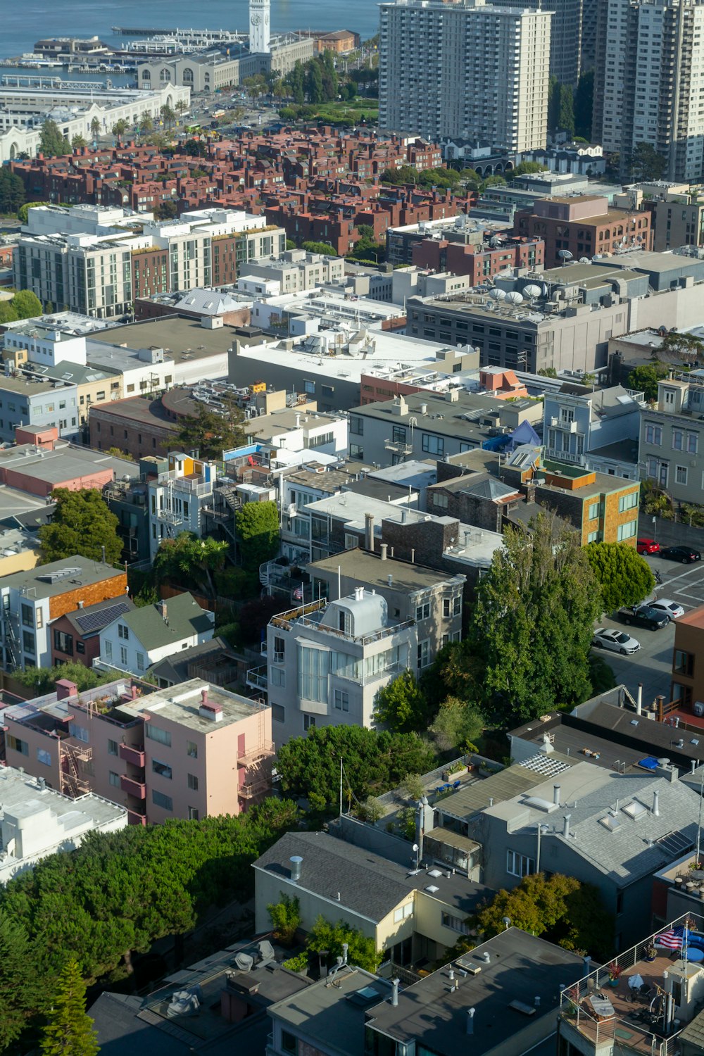 aerial view of city buildings during daytime