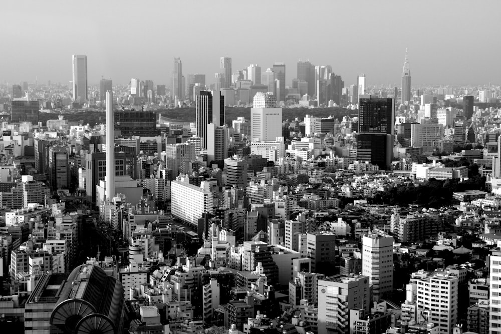 aerial view of city buildings during daytime