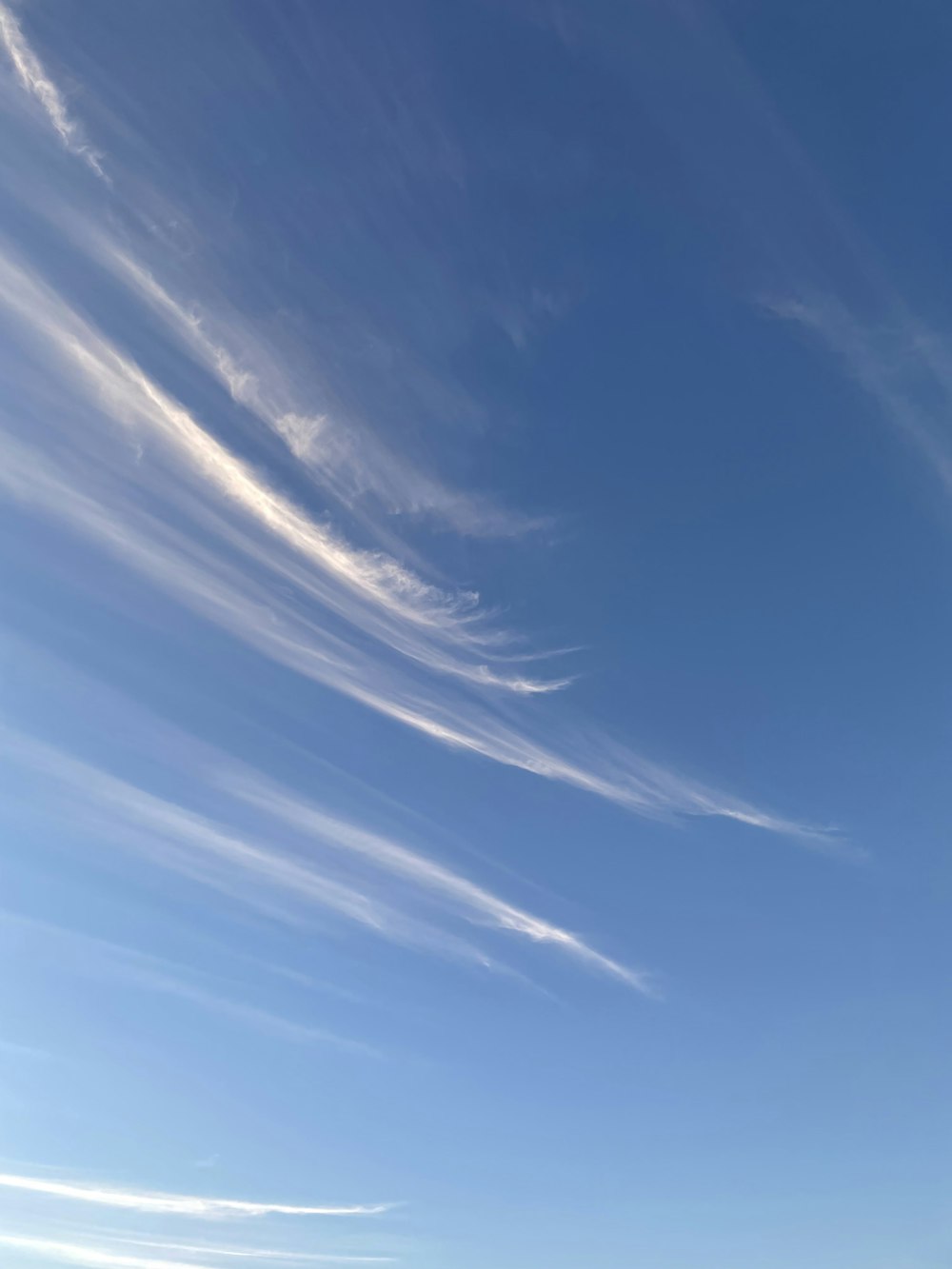 blue sky and white clouds