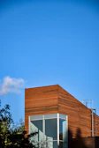 Outdoor photo of our agency building with a clear sky backdrop.
