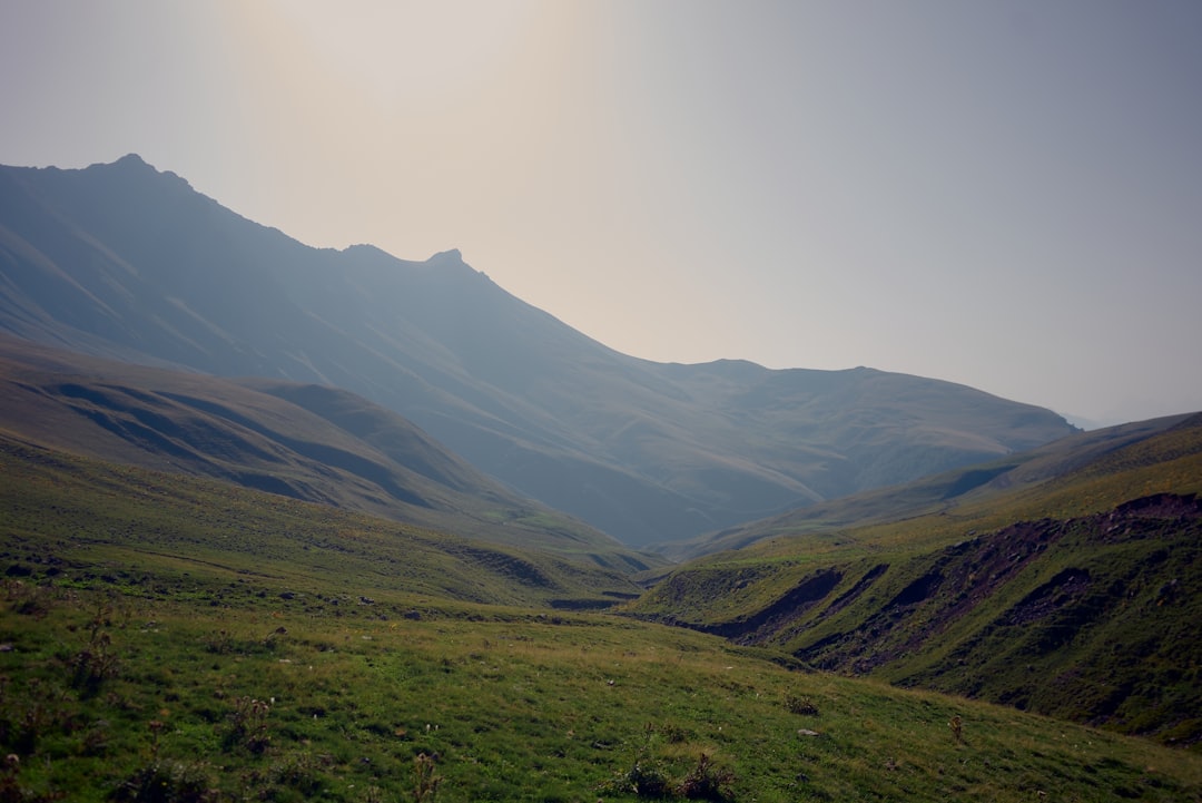 green grass field and mountains during daytime