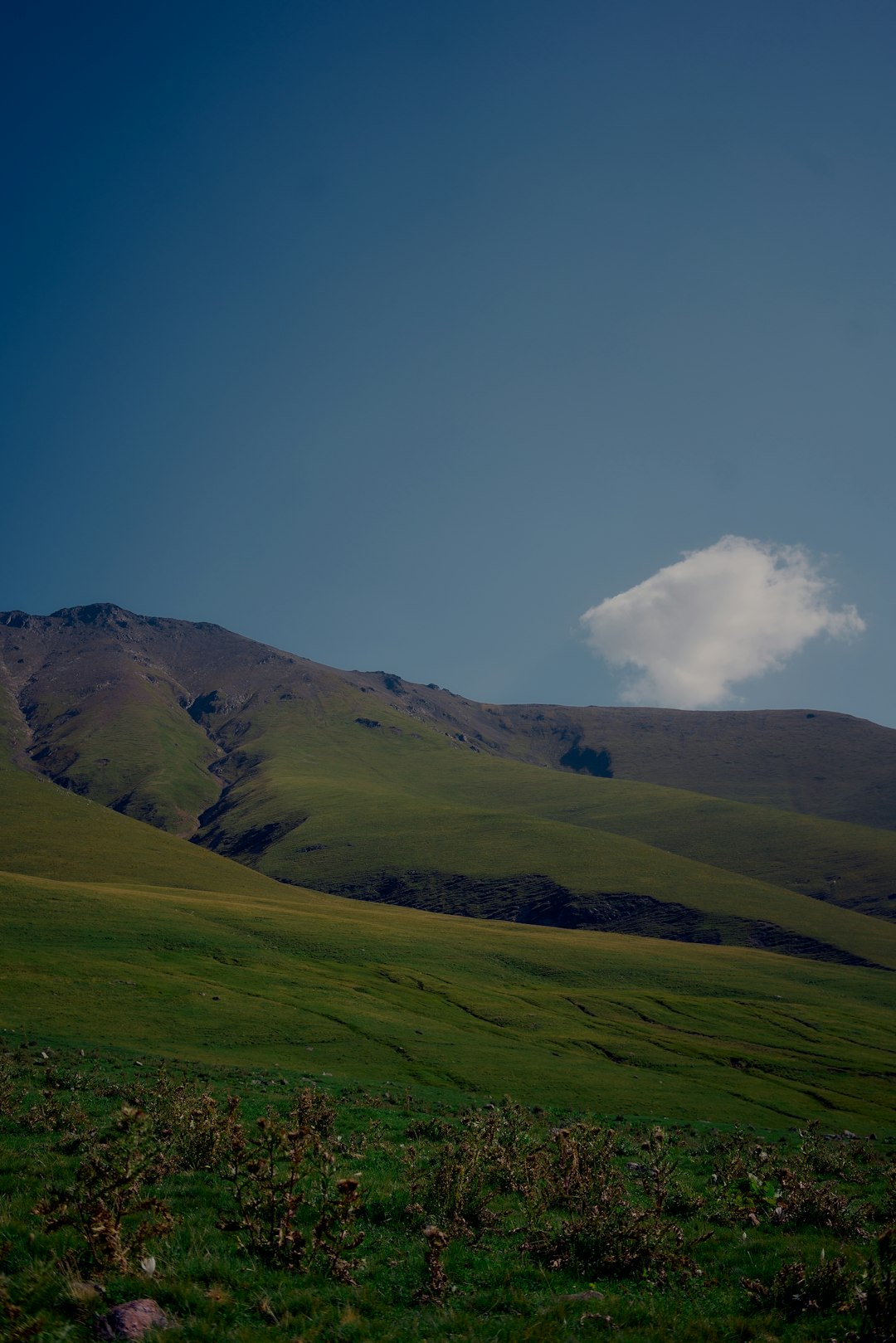 green mountain under blue sky during daytime