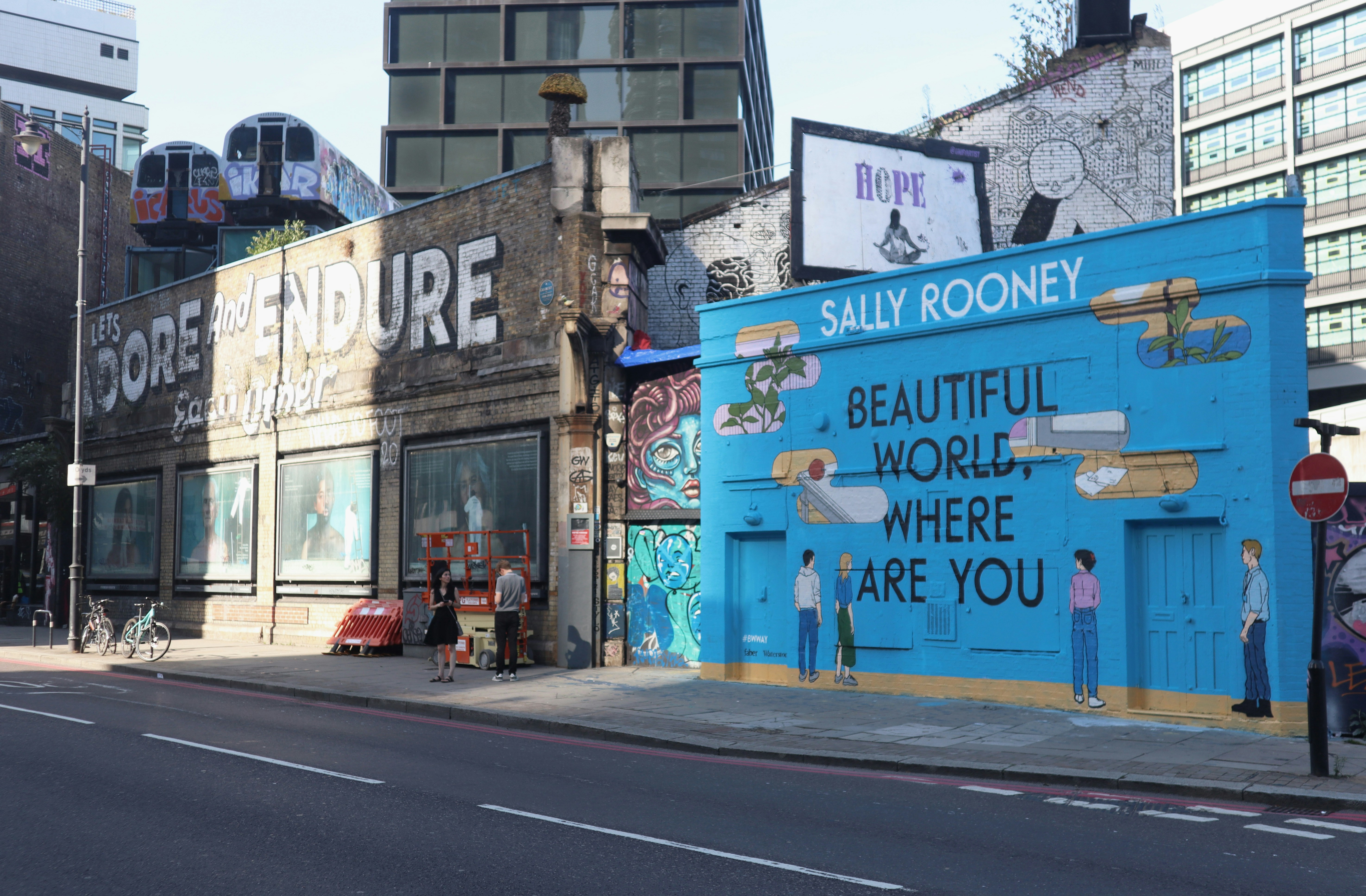 Mural Art in Shoreditch London