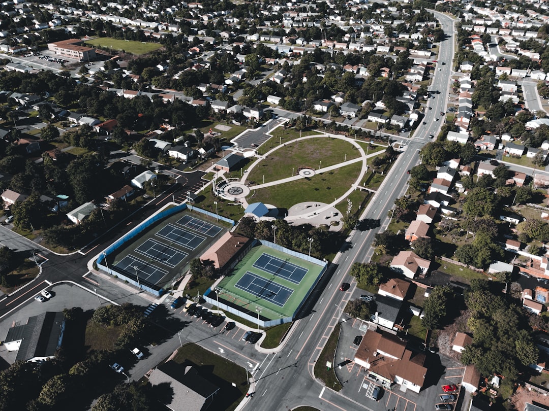 aerial view of city buildings during daytime