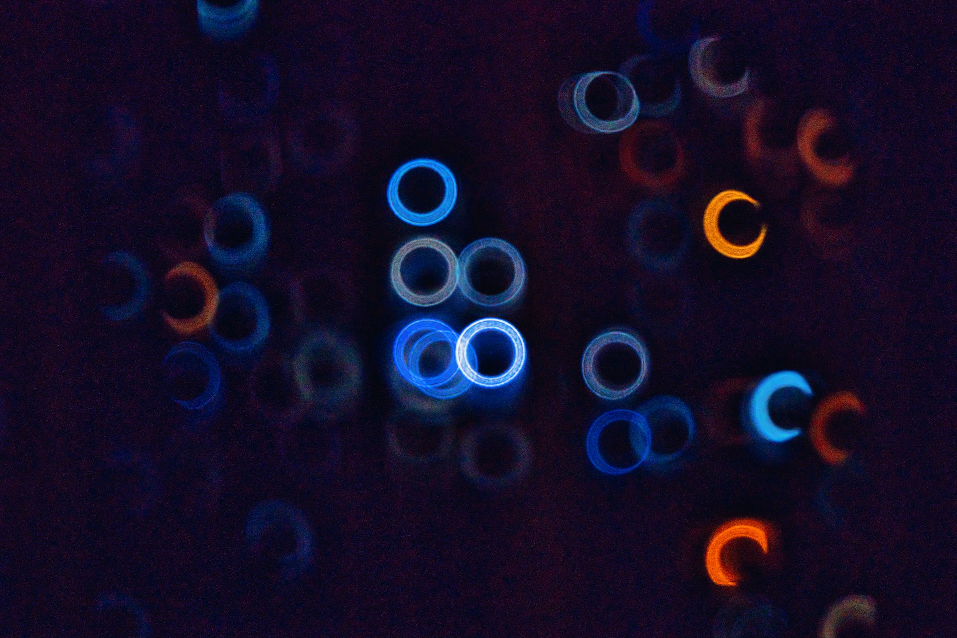 blue and white light digital wallpaper
