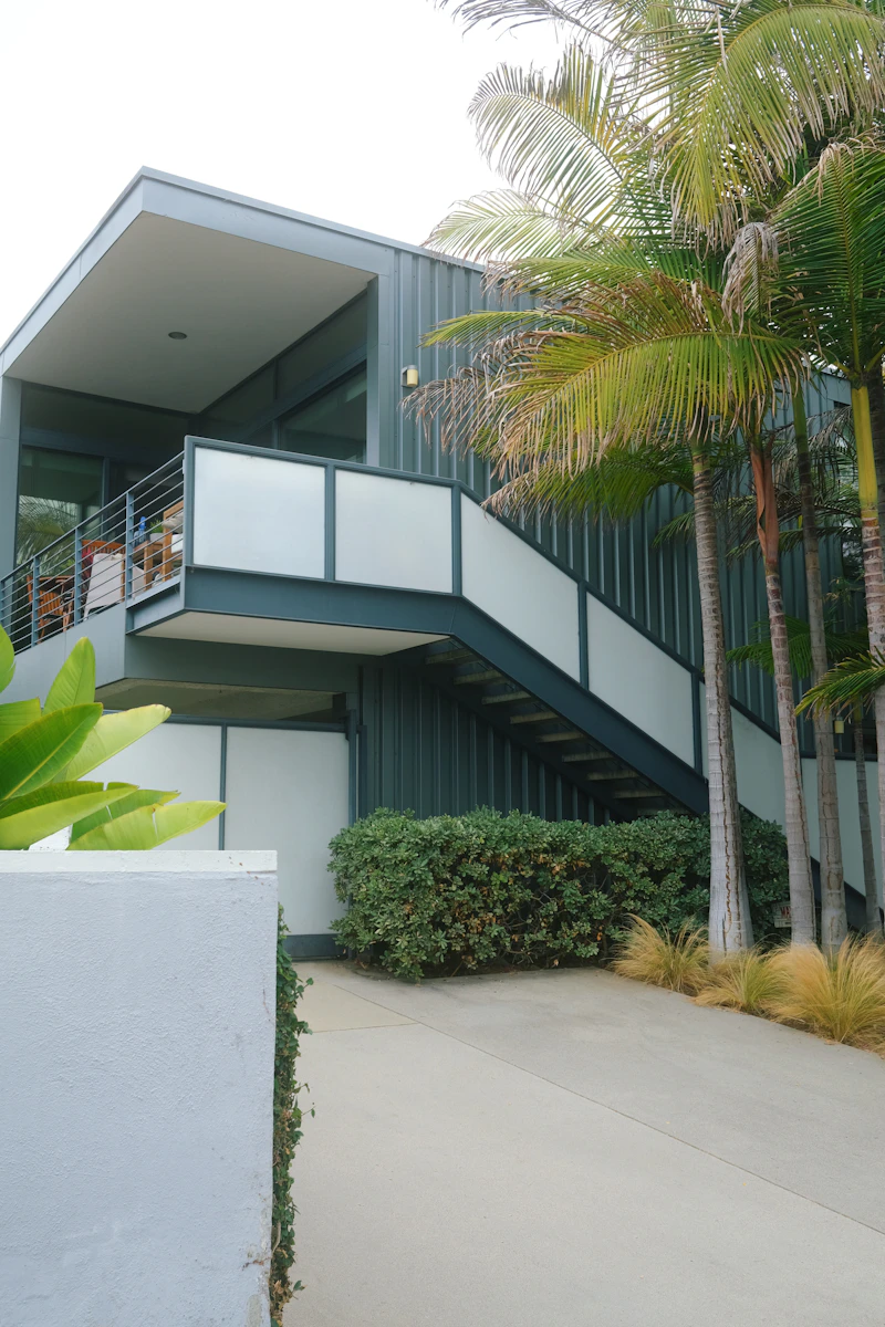 Modern cabin used as a short-term rental property