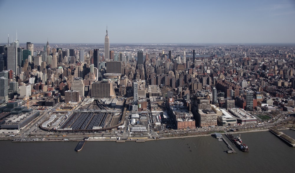 aerial view of city buildings during daytime