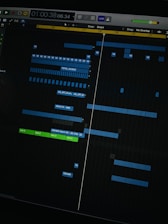 A modern interface showcasing audio transcription features.